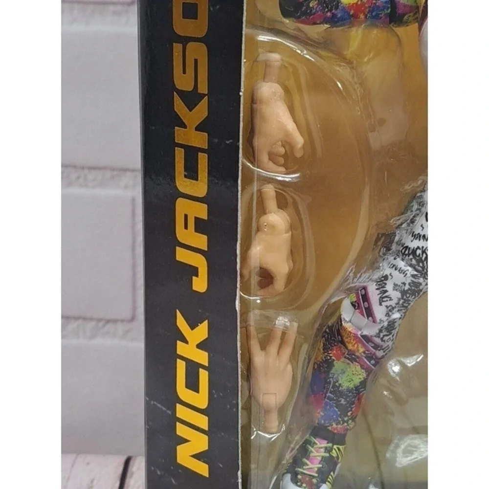 NIB AEW UnRivaled Nick Jackson Walmart Exclusive Action Figure Young Bucks